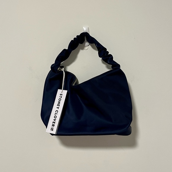 Stoney Clover Lane Scrunch Handle Bag - Navy - Picture 4 of 7